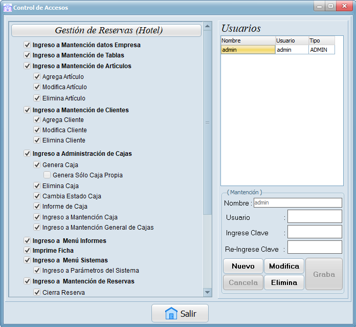 Control de Acceso